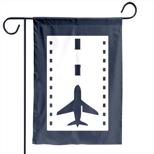 Airport Runway Garden Flag-image