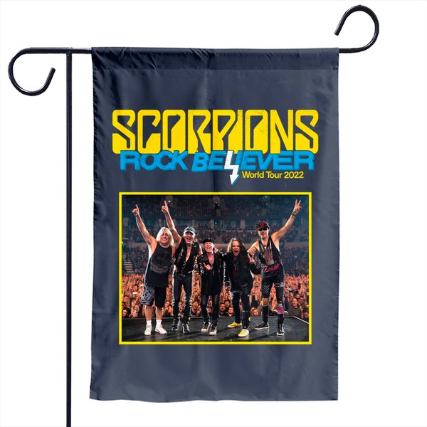 Scorpions Rock Believer 2022 World Tour Garden Flag-image