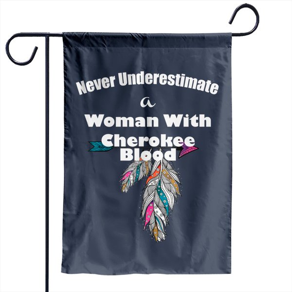 Cherokee Native American Garden Flag-image