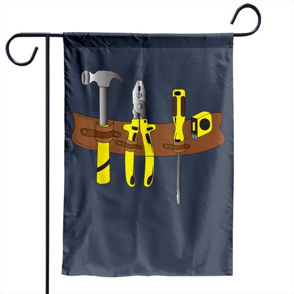 Workman Tool Belt Handyman Costume For Toddlers Garden Flag