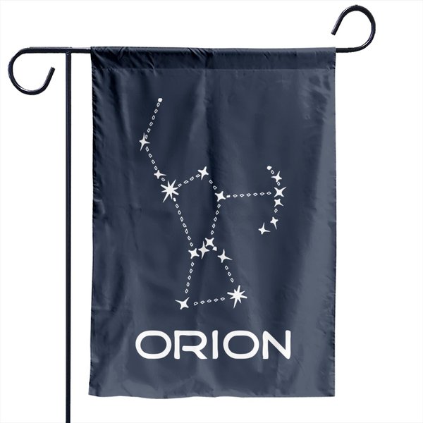 Orion Constellation Garden Flag-image