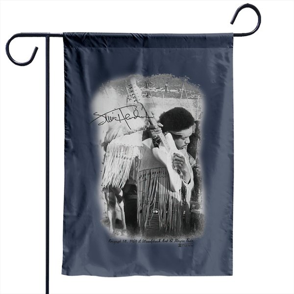 Men's Jimi Hendrix Woodstock Garden Flag