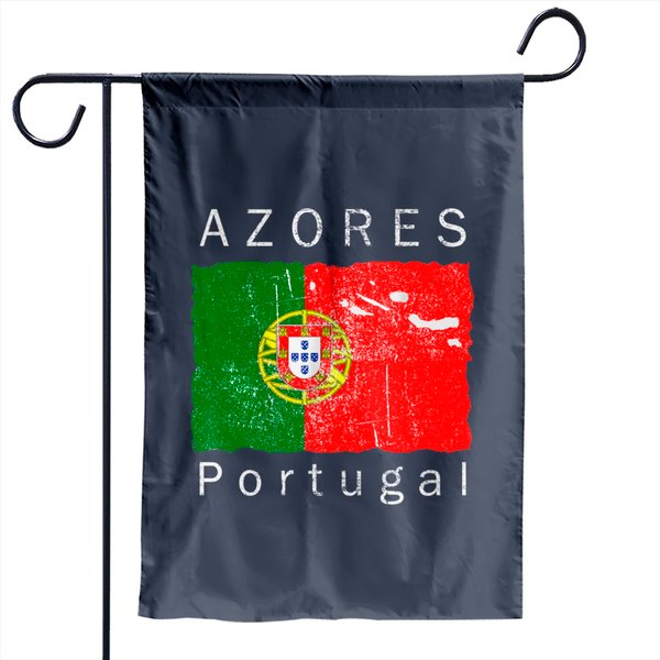 Azores Islands Portuguese Flag Garden Flag - I Love Portugal-image