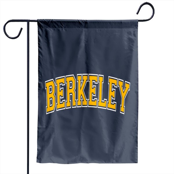 Berkeley California Ca Varsity Style Amber Garden Flag-image