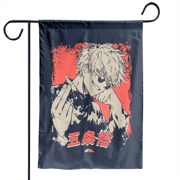 Jujutsu Kaisen Gojo Satoru Vintage Garden Flag