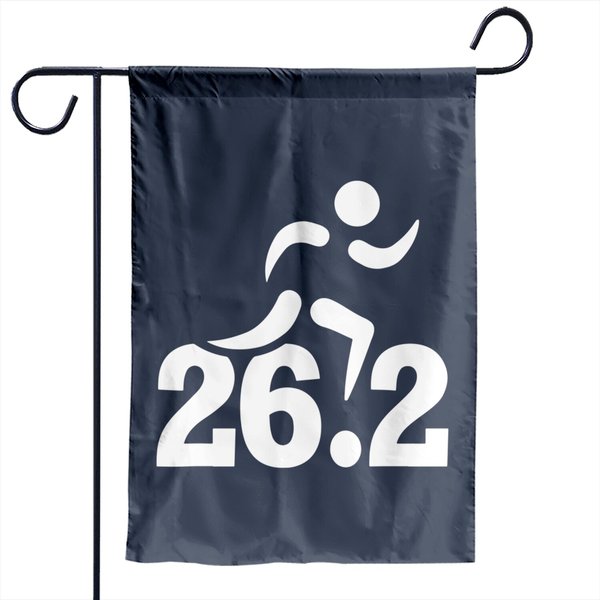 26.2 Miles Marathon Garden Flag-image