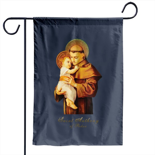 St Anthony Of Padua Catholic Saint Garden Flag