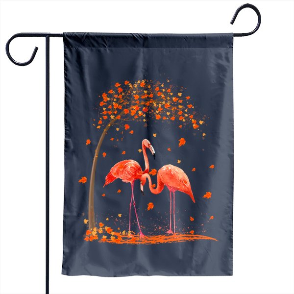 It's Fall Y'all Flamingo Thanksgiving Halloween Garden Flag