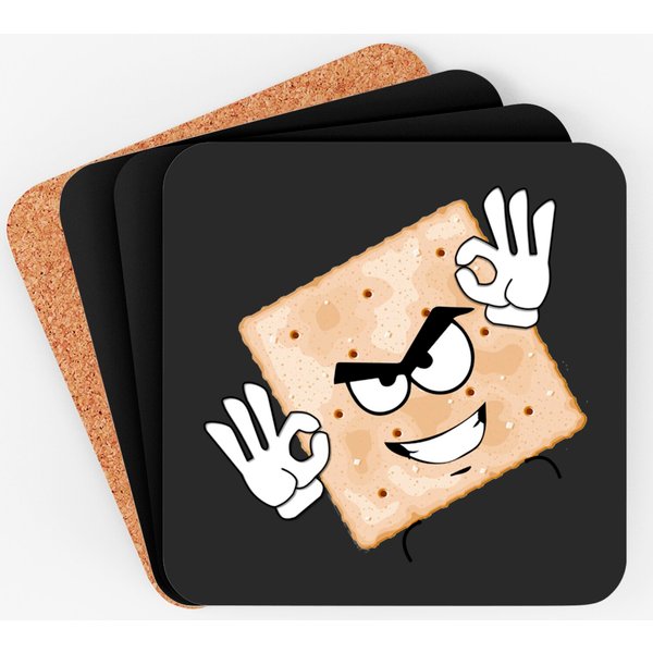 Salty Cracker Coaster