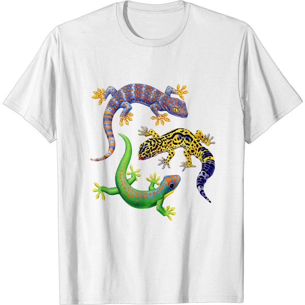 Lizard T-Shirt Cute Gecko Wildlife Lizard-image