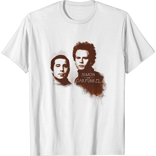 Simon & Garfunkel Unisex Tee: Faces-image
