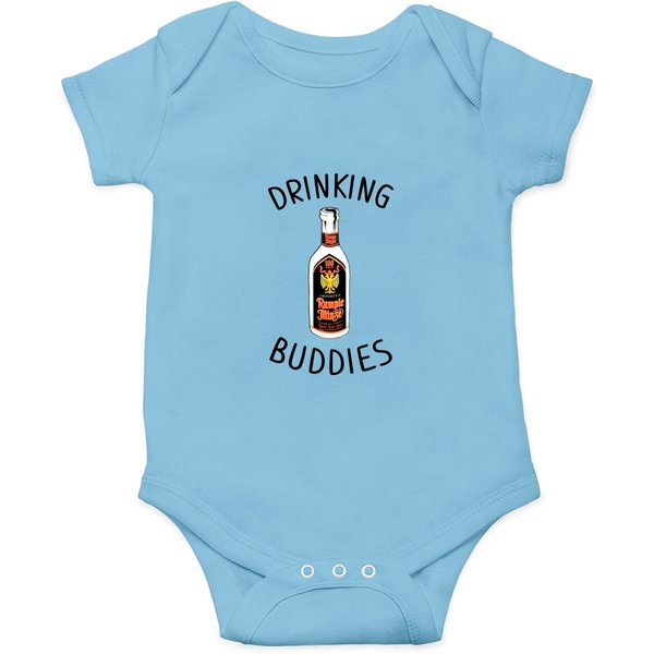 Drinking Buddies Milk And Rumple Minze Onesie-image