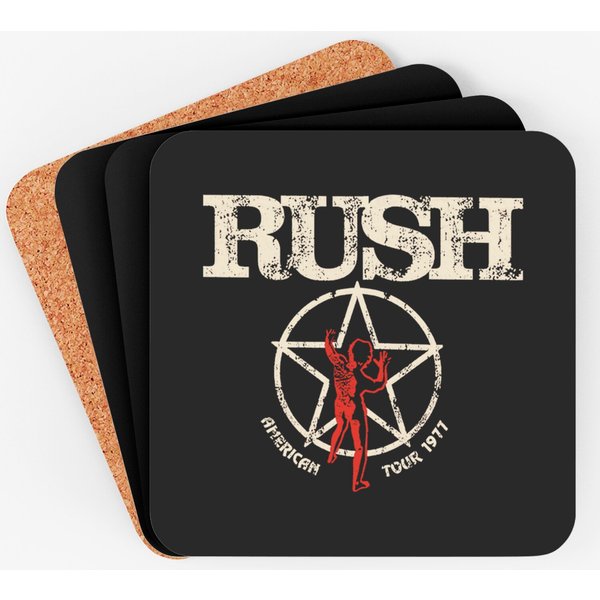 Rush American Tour 1977 Coaster-image