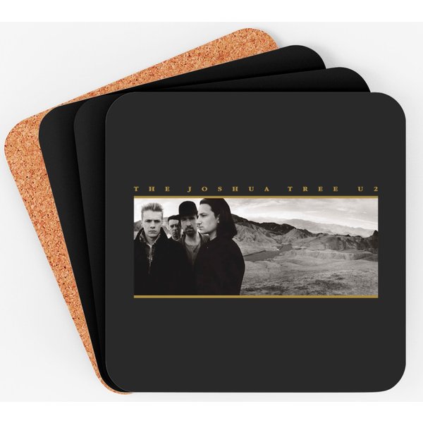 U2 & Joshua Tree Organic Cotton Coaster-image