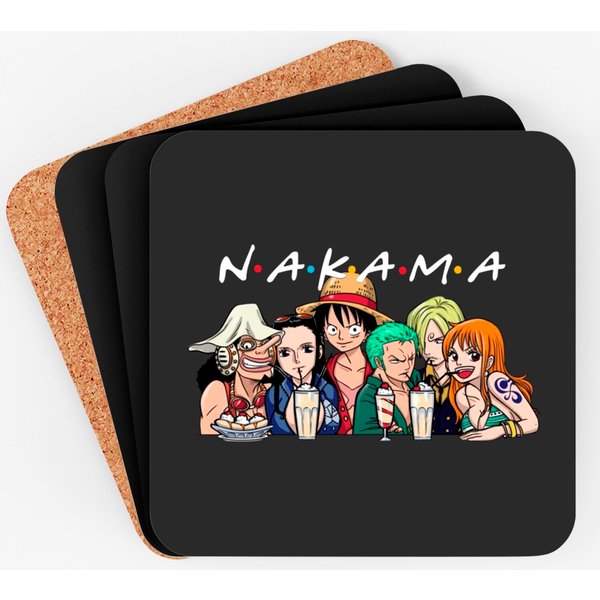Luffy Friends The Pirate King Coasters-image