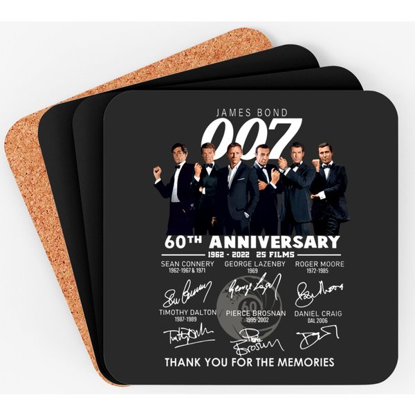 James Bond Anniversary Coasters-image