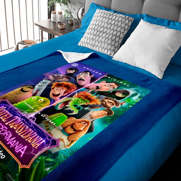 Hotel Transylvania Transformania Movie 2022 Film Classic Baby Blankets-image