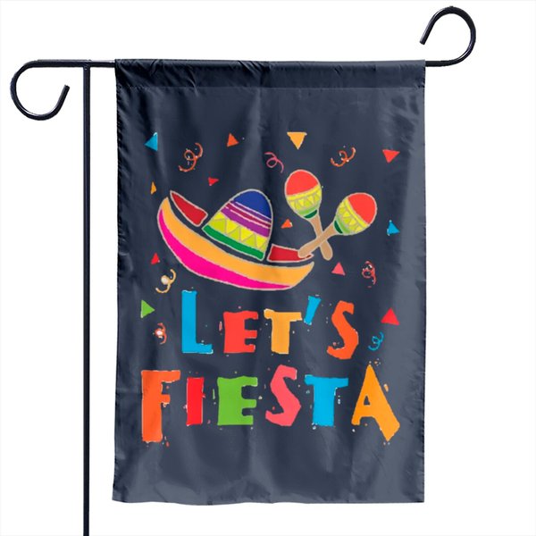 Funny Mexico Garden Flags Fiesta Mexican Party Garden Flags