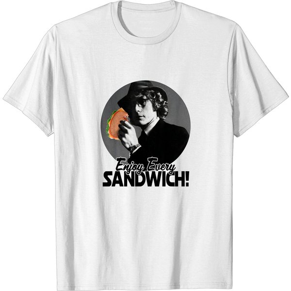 Sandwich Day Enjoys Every Sandwich T-Shirt-image
