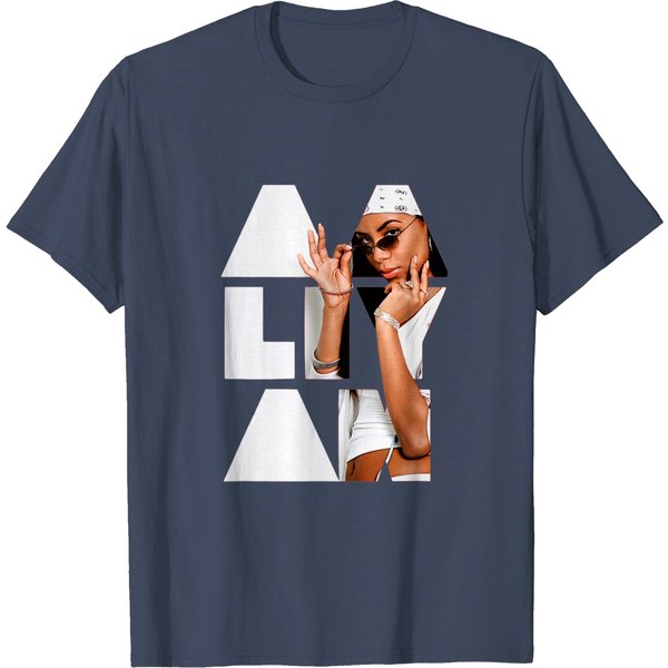 Aaliyah R&B Music Legend T-Shirt-image