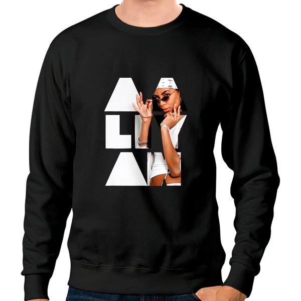 Aaliyah R&B Music Legend Sweatshirts-image
