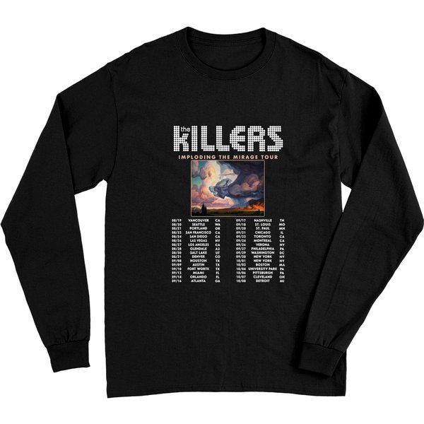 The Killers Imploding The Mirage Tour 2022 Long Sleeves-image