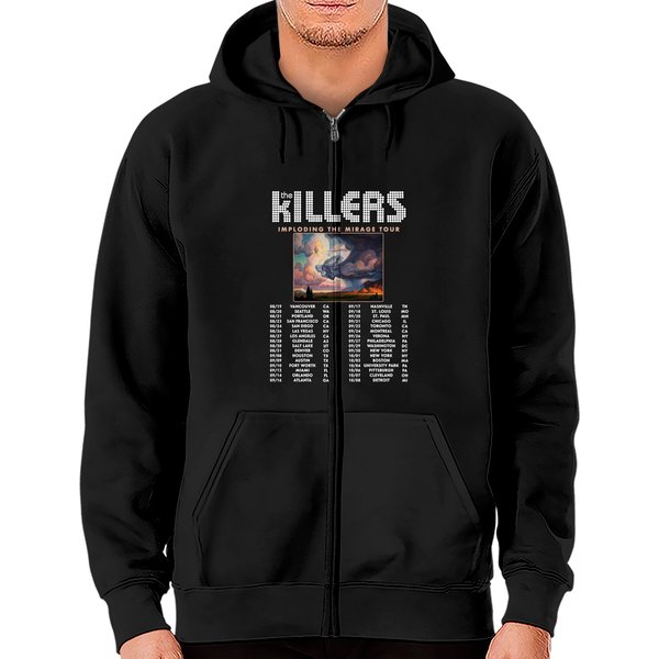 The Killers Imploding The Mirage Tour 2022 Zip Hoodies-image