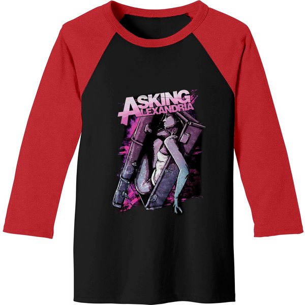 Asking Alexandria Unisex Tee: Coffin Girl-image