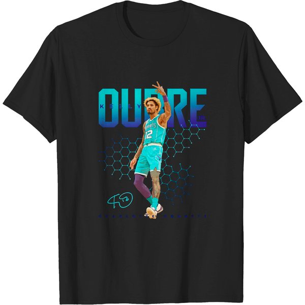 Kelly Oubre Jr. - Kelly Oubre Jr Charlotte Hornets - T-Shirt-image