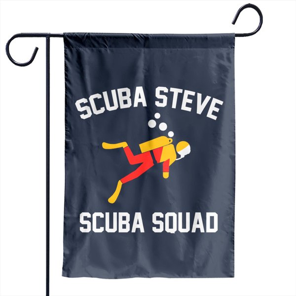 Scuba Steve Squad Garden Flag-image