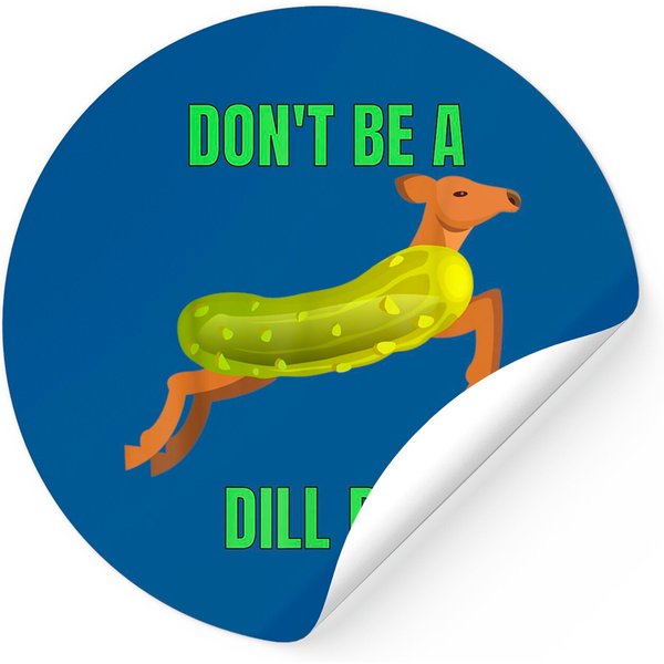 Dill Pickle Funny Dill Doe Sticker-image