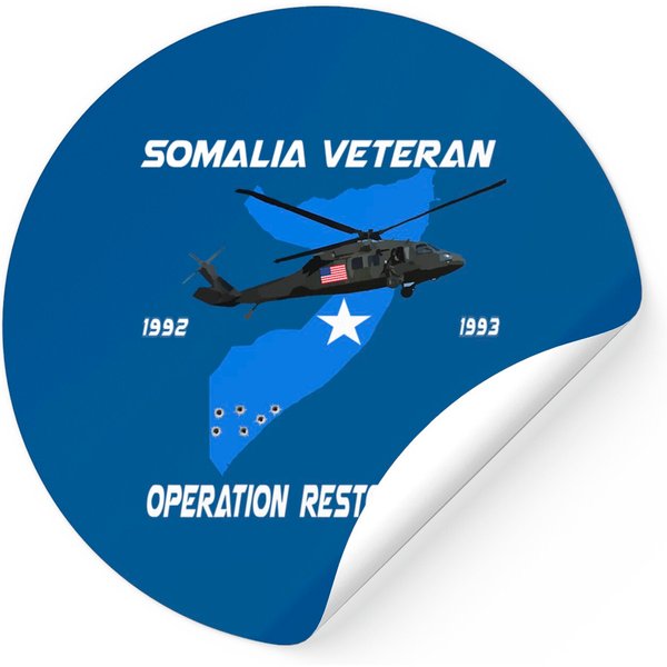 Somalia Veteran Operation Restore Hope Sticker-image