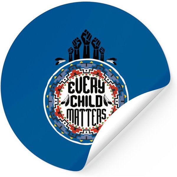 Every Child Matters Indigenous People Orange Day Sticker-image