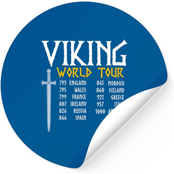 Viking World Tour Sticker-image