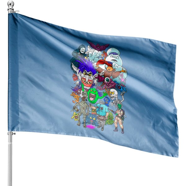 I Ain'T Afraid Of No Ghosts - Ghostbusters - House Flags-image