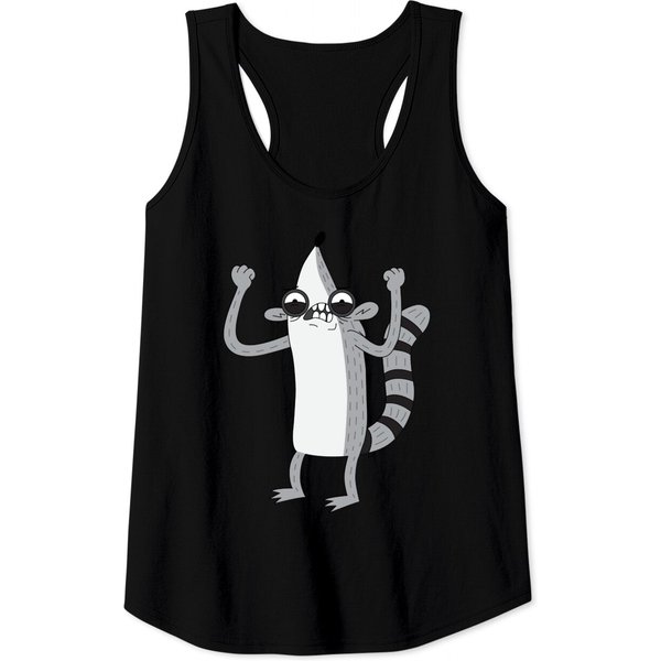 Angry Rigby From Regular Show - Regular Show Rigby - Tank Tops-image