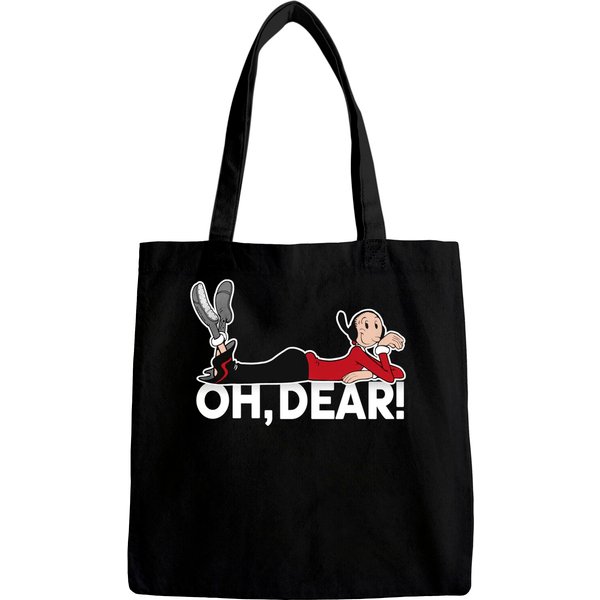 Popeye Olive Oyl Oh Dear Quote Womens Bags Ladies Tee