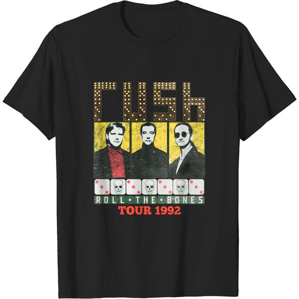 Rush Roll The Bones 1992 Tour T-Shirt-image