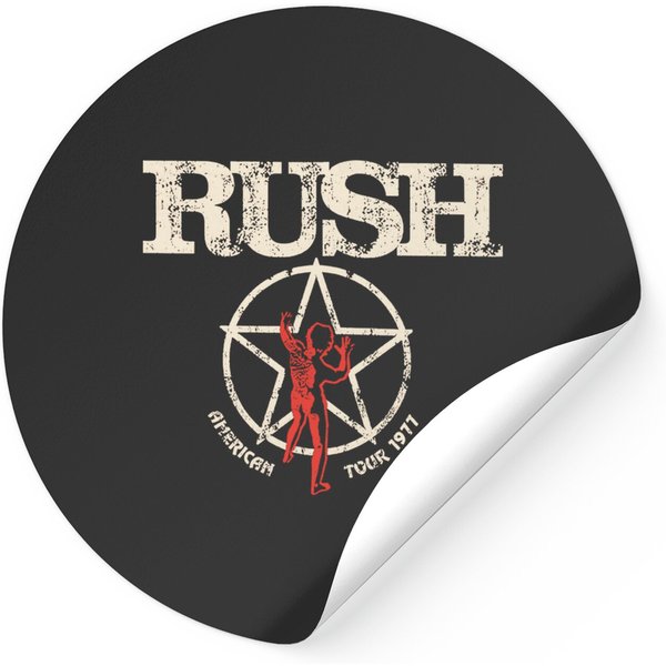 Rush American Tour 1977 Sticker-image