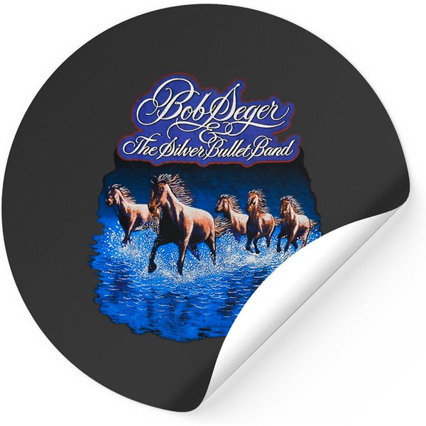 Bob Seger 1980 Against The Wind Tour Concert Sticker-image