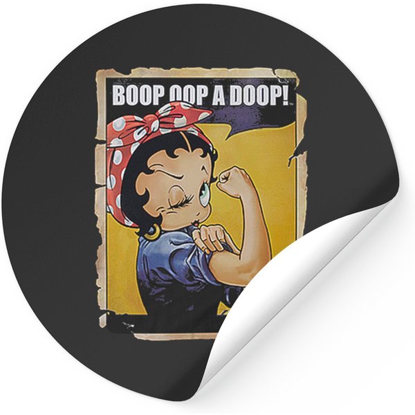 Betty Boop Strong Femmes Sticker-image