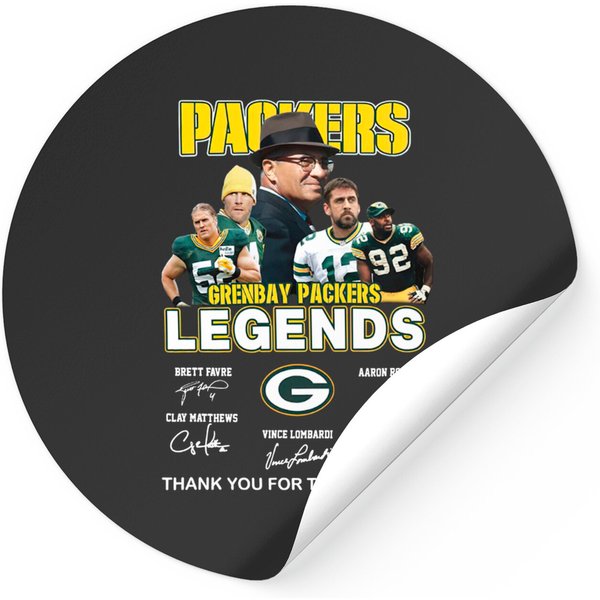 The Packers Legends Football Team Sticker-image