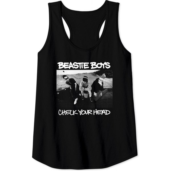 Vintage Fade Beastie Boys Check Your Head Tank Tops-image