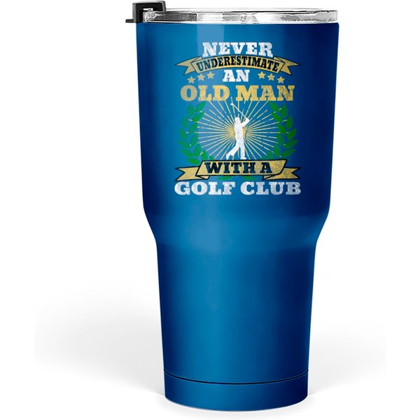Golf Old Man Golf Funny Gift Tumblers 30 Oz-image