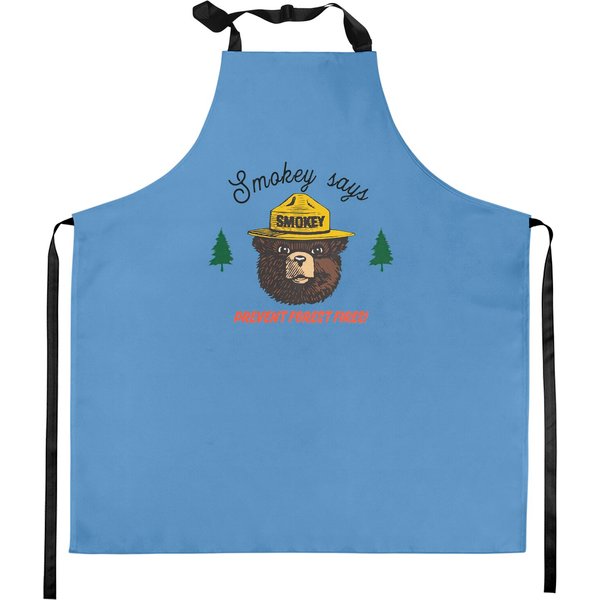 Smokey The Bear Kitchen Aprons-image