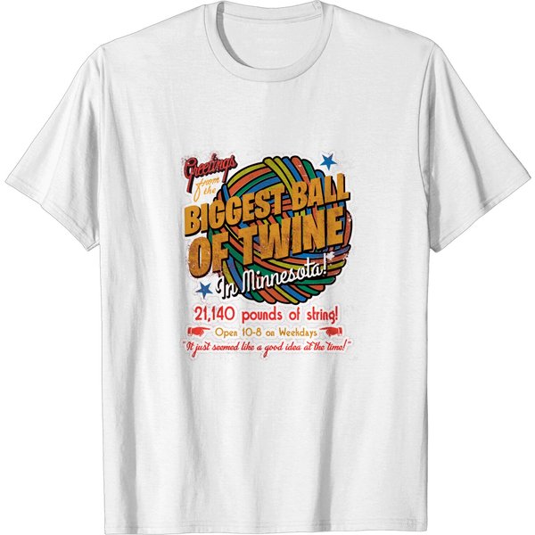 The Biggest Ball Of Twine In Minnesota - Weird Al - T-Shirt-image