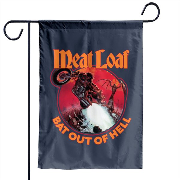 Meat Loaf Bat Out Of Hell Garden Flags