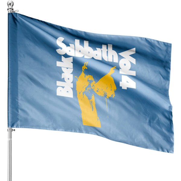 Black Sabbath Vol. 4 Vintage Coal House Flags-image