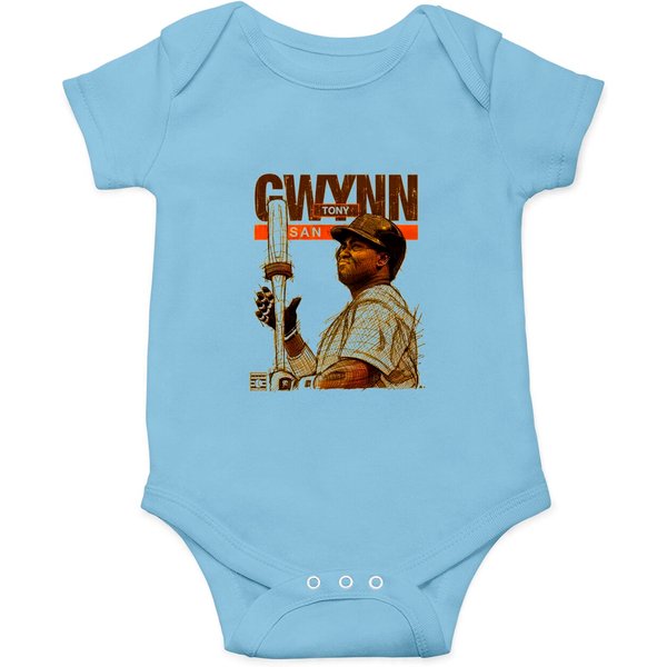 Tony Gwynn San Diego Baseball Onesie-image