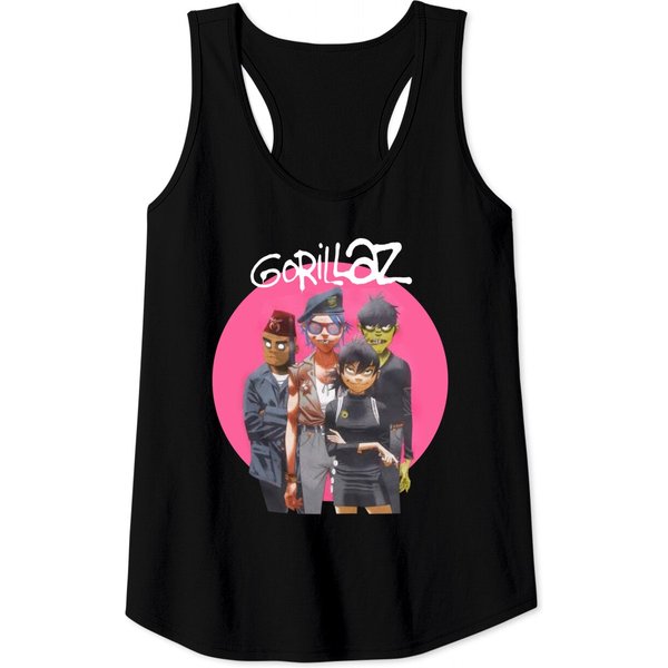 Hot Topic Gorillaz Humanz Group Tank Tops-image